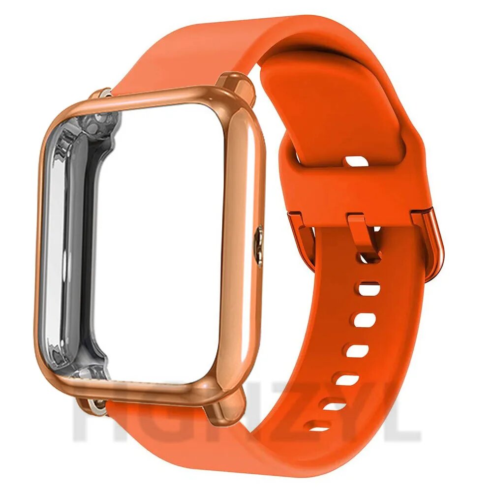 Ремешок и чехол для Amazfit Bip 6 5 3 U Pro GTS 4 2 HGHZYL, 9 Soft tpu case, Amazfit BIP