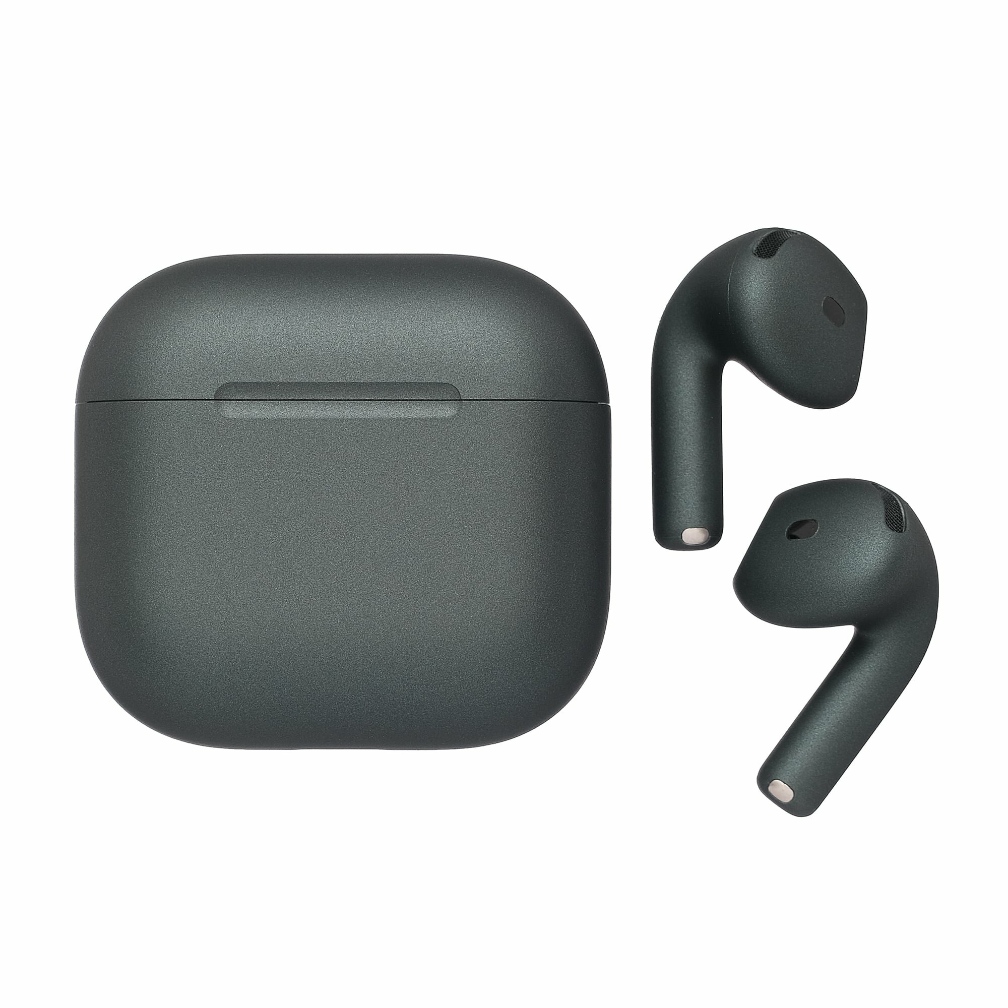 Беспроводные наушники Apple AirPods 4 (4-го поколения) USB‐C (Type-C) с активным шумоподавлением ANC custom, графит — фото 1