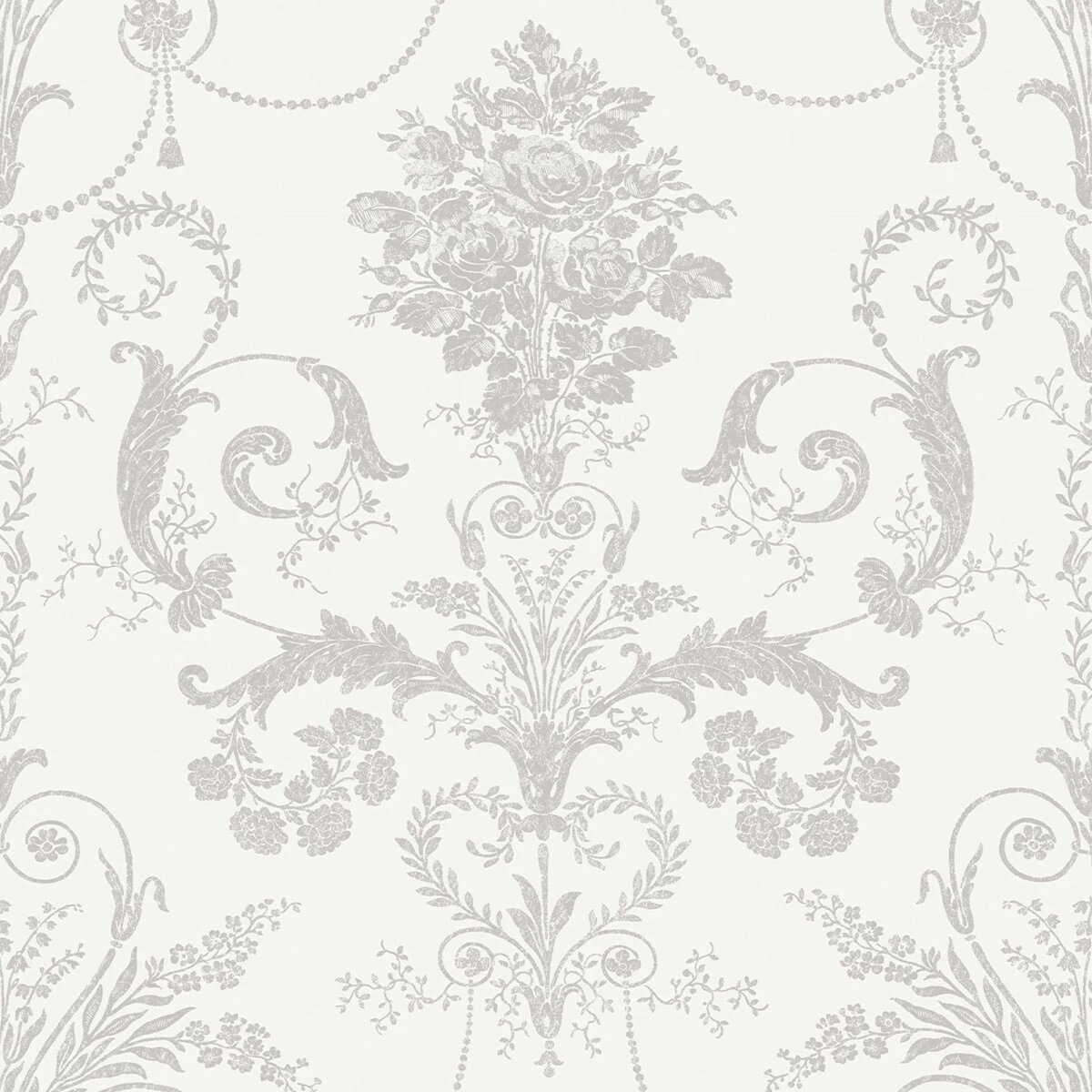Обои Aura Signature Laura Ashley 113385 A; 0,52x10,05 м.