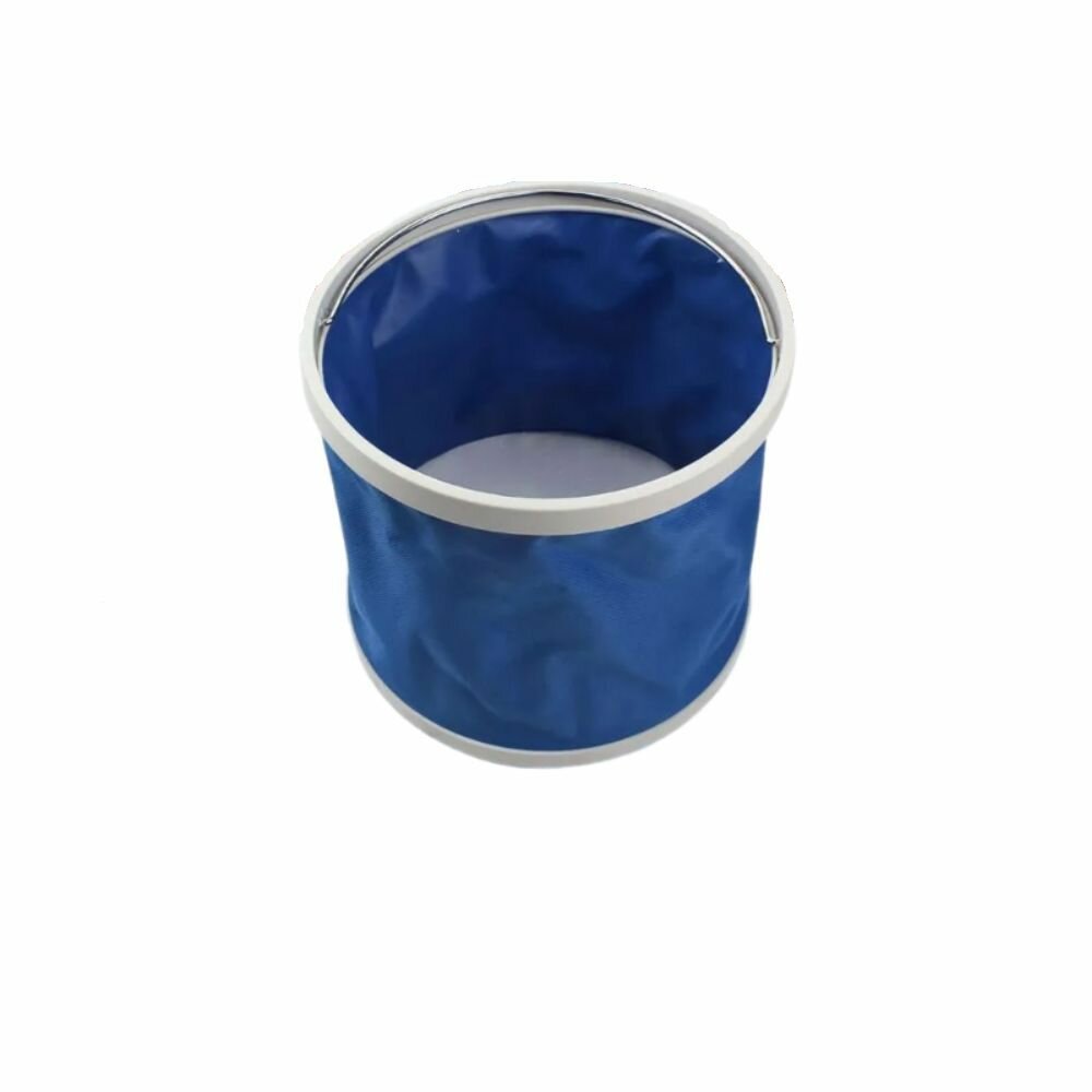 Ведро складное 9 л, автомобильное , уникальная конструкция , кольца — фото 1