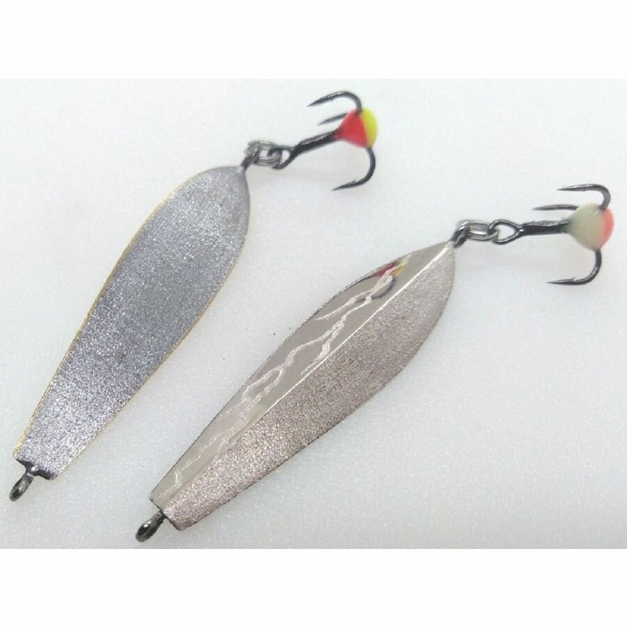 Зимняя блесна Маралистик М 36мм мельхиор