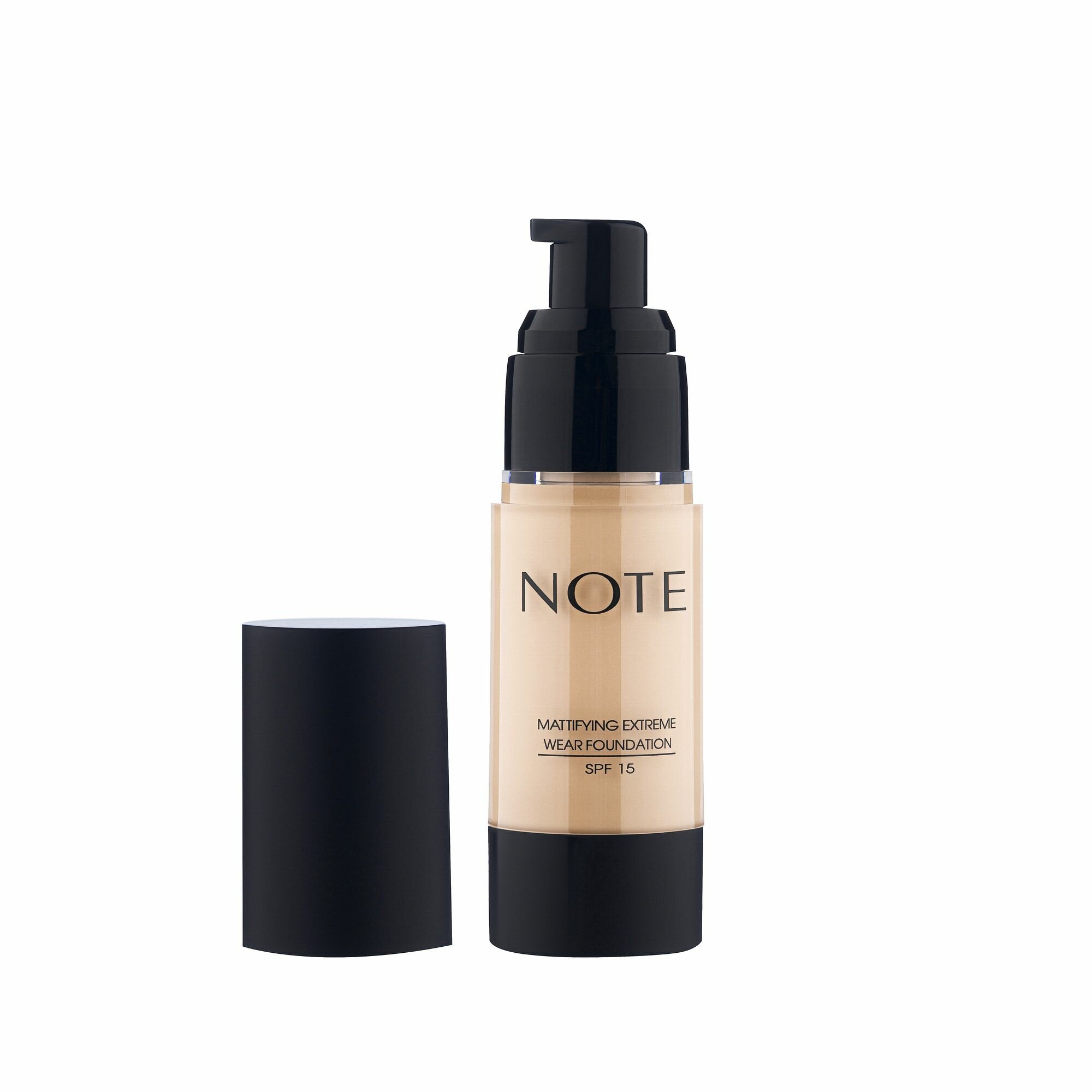 NOTE MATTIFYING EXTREME WEAR FOUNDATION 127 30 ml , Тональная основа для лица стойкая с матирующим эффектом 127 30 мл