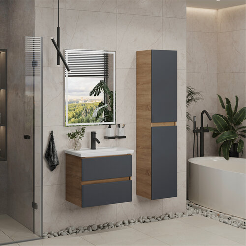 Изображение товара Тумба подвесная SanStar Инфинити 60 Без раковины для ванной комнаты