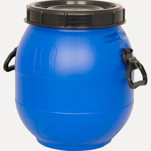Изображение товара Бочка Полоцкпласт п/э 30л с винтовой крышкой синяя