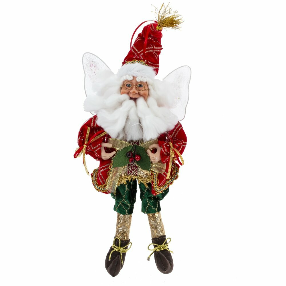 Изделие декоративное подвесное "Дед Мороз", L19 W9 H50/35 см