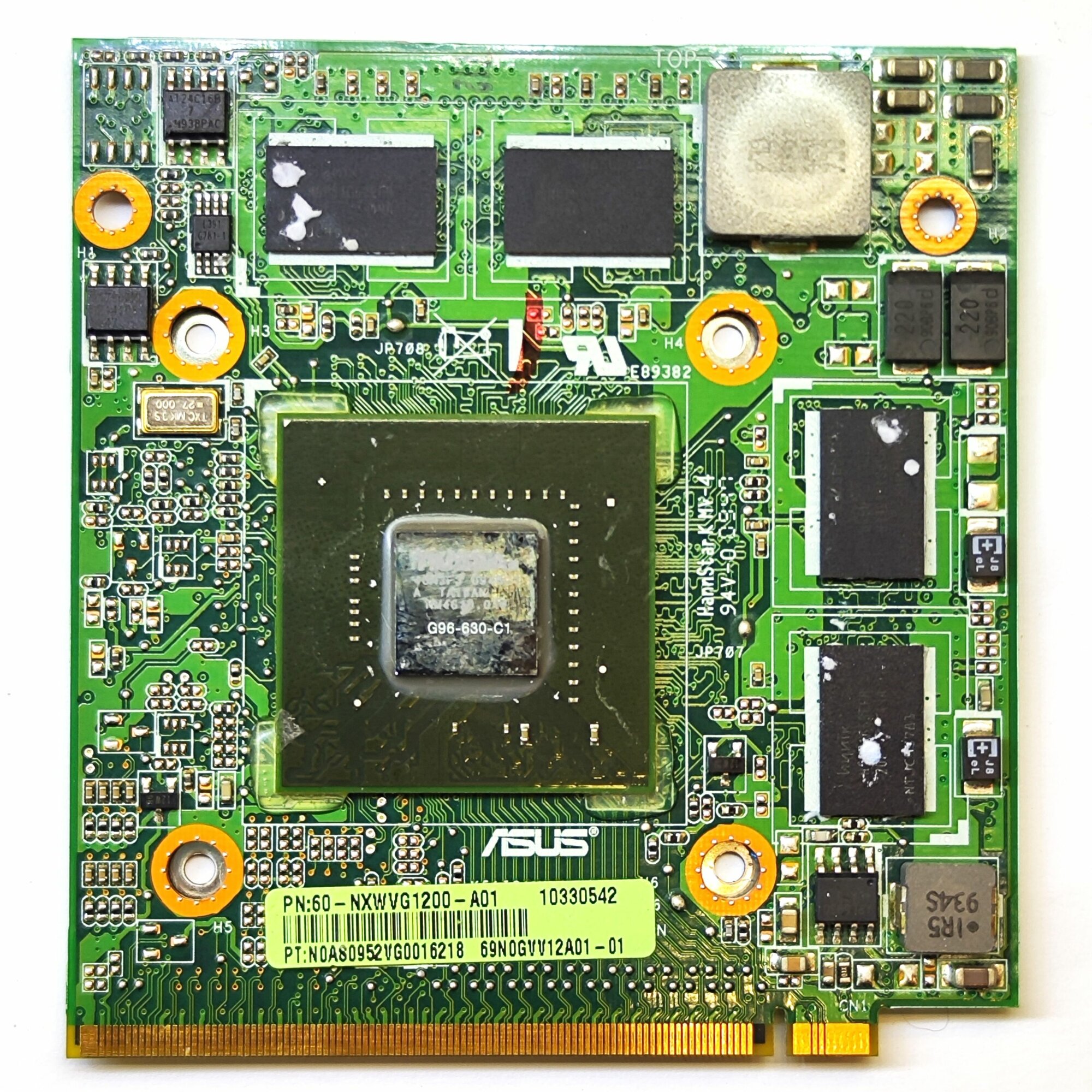 Видеокарта для ноутбука Asus x66