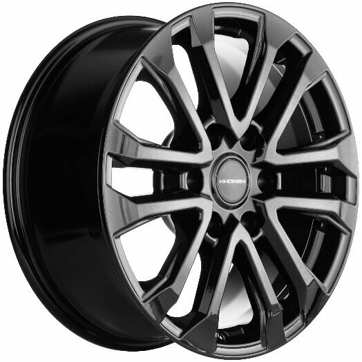Колесный диск Khomen KHW 1805 7.5x18 6*139.7 ET42 DIA100.1 Black