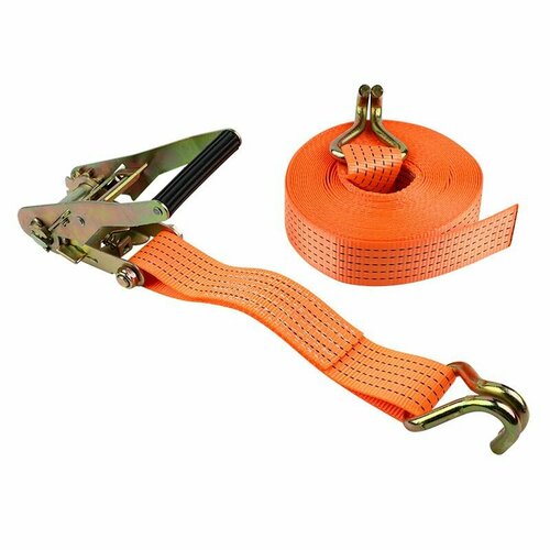 Стяжной ремень для крепления груза с храповым механизмом 10м 5 тонн 950₽