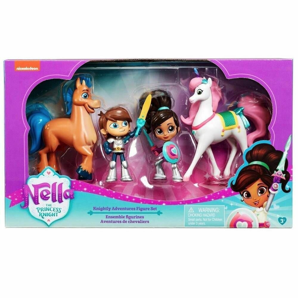 Набор фигурок Нелла - Отважная принцесса Команда Рыцарей Nella the princess Knight