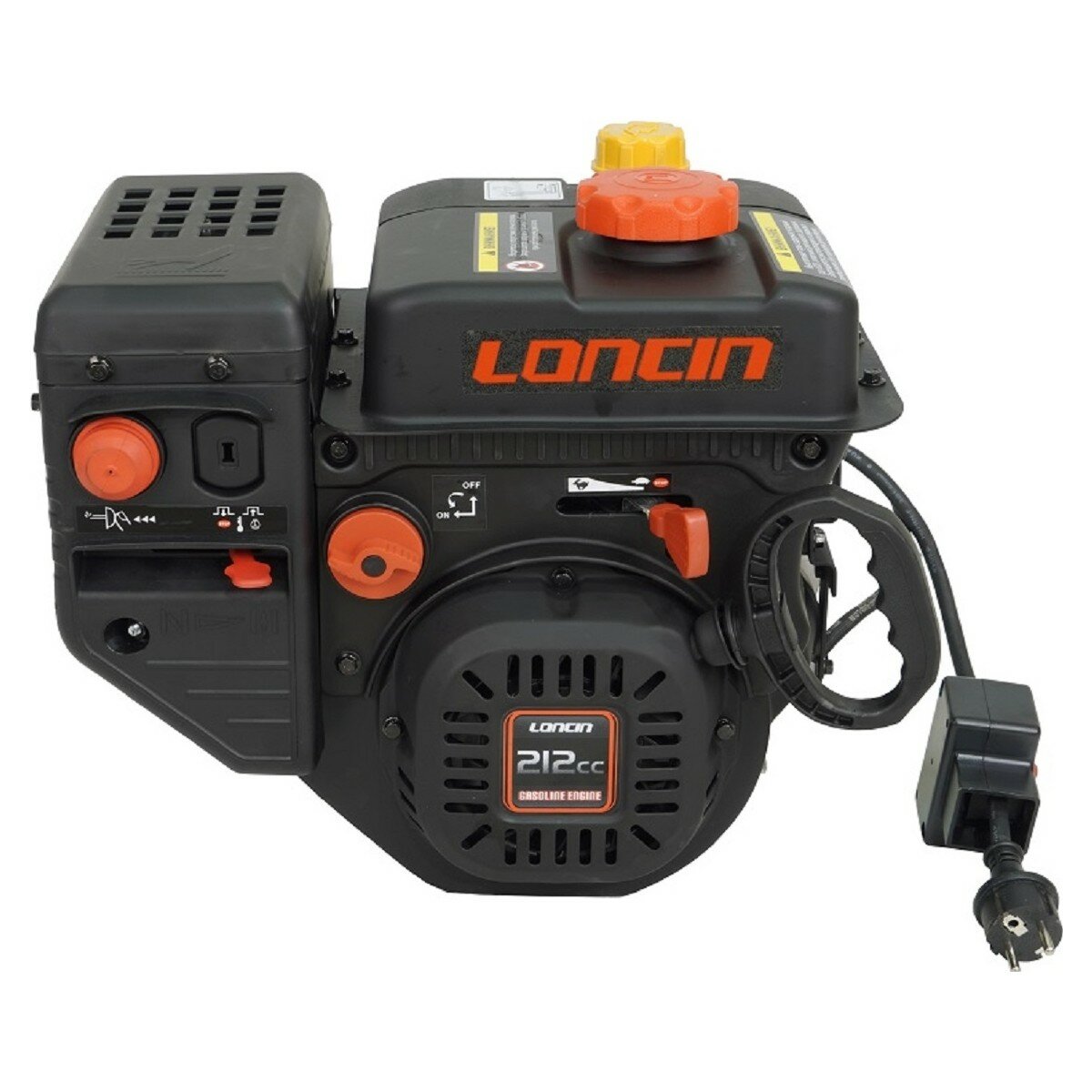Бензиновый двигатель LONCIN LC170FD(S) (A35 type) D19 7,0 л. с. (вал 19 мм, эл. стартер 230V) зимний