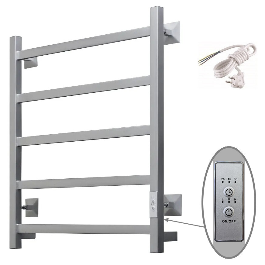 Электрический полотенцесушитель Тругор Пэк 20 кв 60х50 матовый