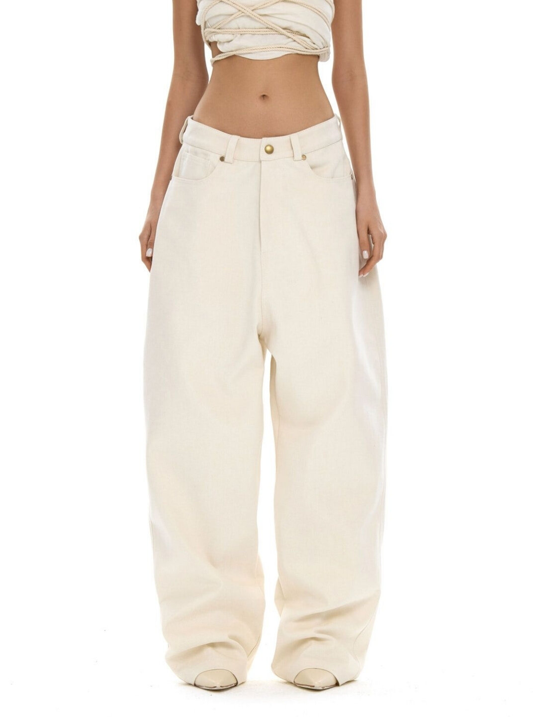 Джинсы "No logo" 