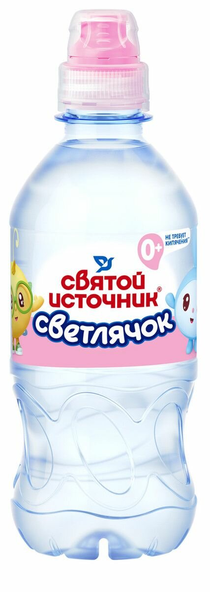 Вода питьевая негазированная Святой Источник Светлячок