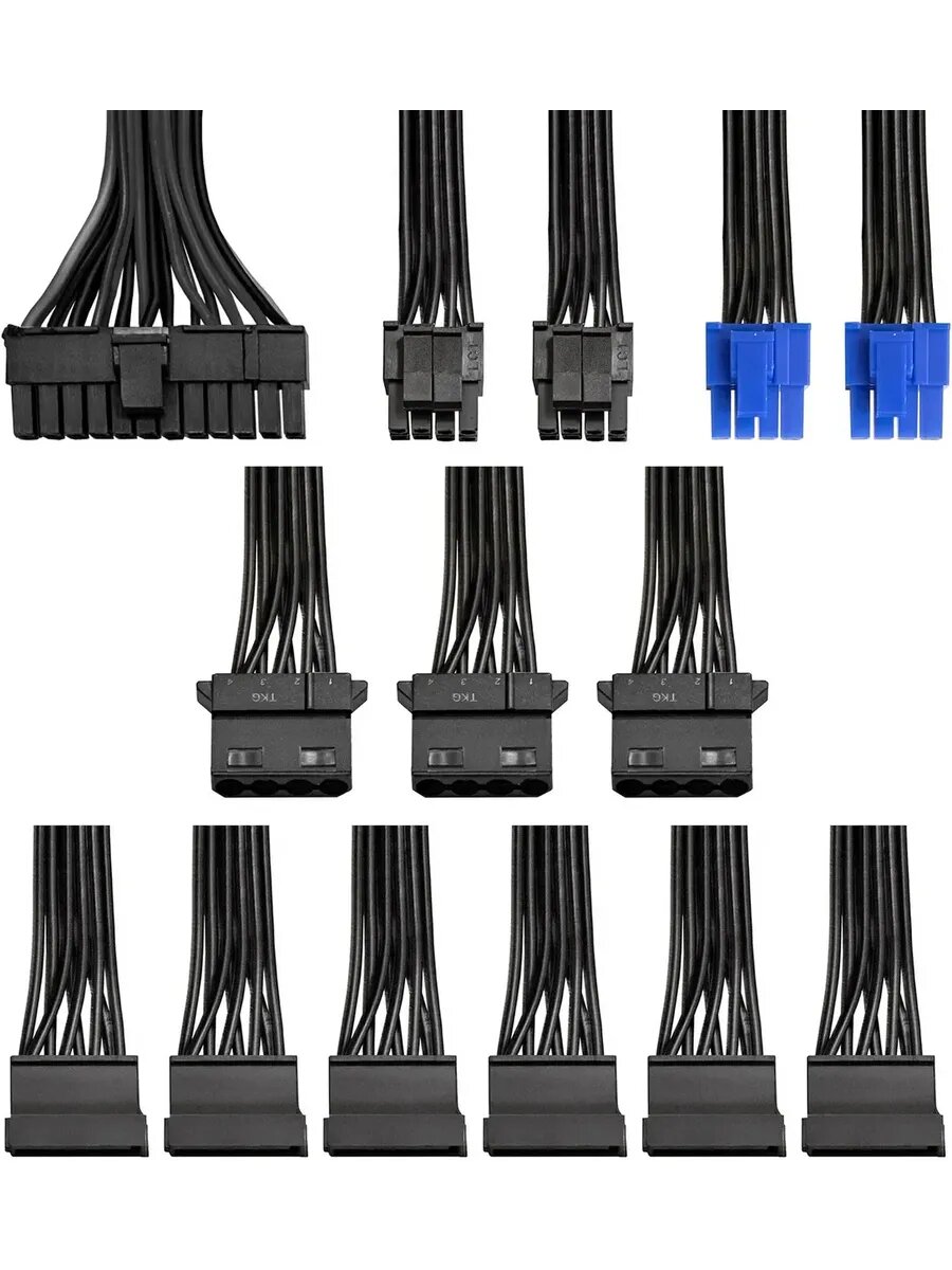 Блок питания 700PPH-LT EX282048RUS 2x4+4 pin 6 SATA — фото 1