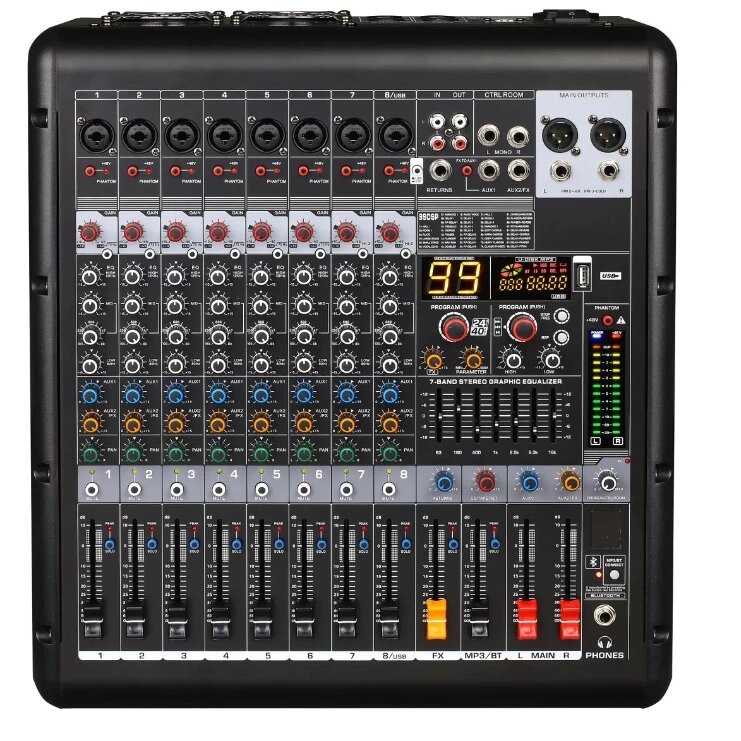 Аналоговый микшер LAudio AG-8PB