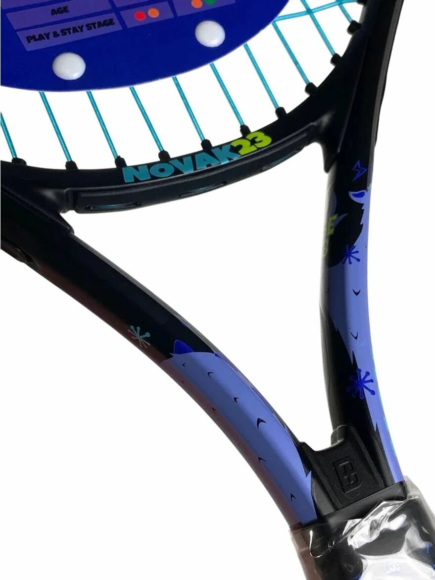 Ракетка Head Novak 23 черный Композитный материал 235014SC06 — фото 1