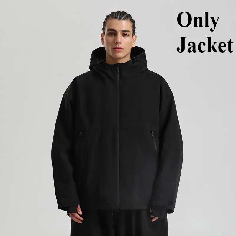 Куртка сноубордическая DOLLPLUS размер 2XL черный