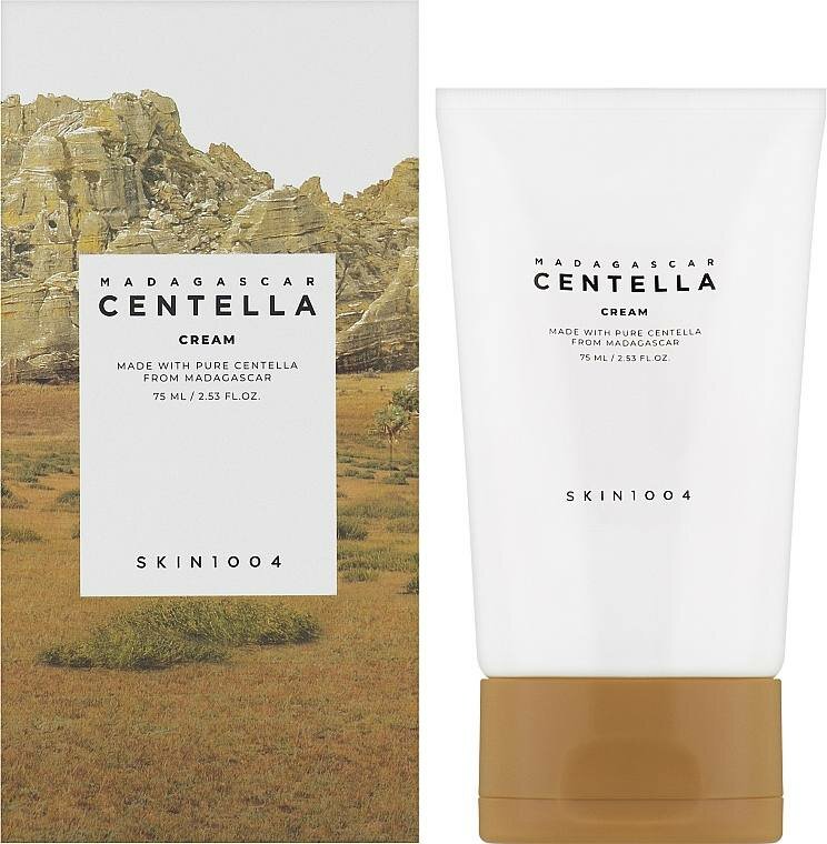 Крем для лица SKIN1004 Madagascar Centella Cream увлажняющий, успокаивающий, 75 мл