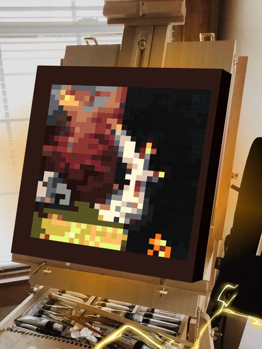 Майнкрафт картина по номерам на холсте — фото 1