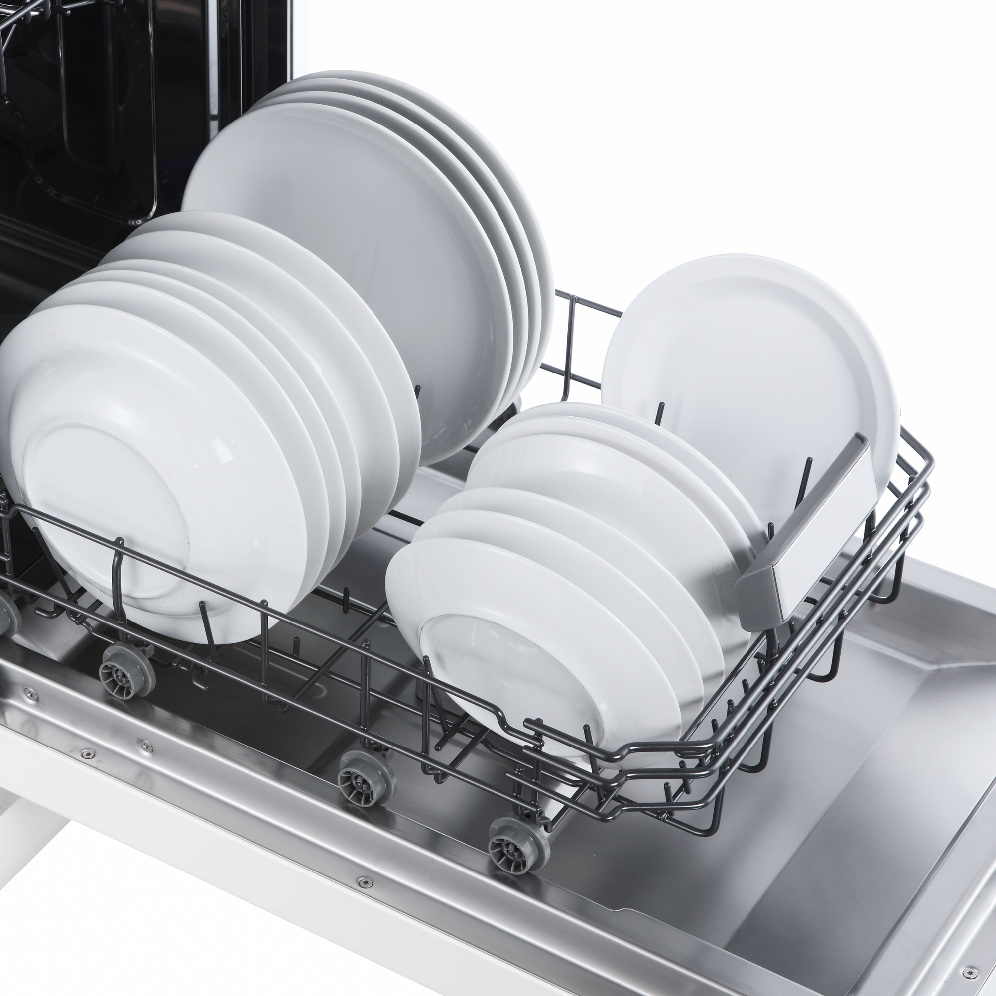 Посудомоечная машина с инвертором и автооткрыванием Tuvio DF43PT8WI1, белый - фотография № 8
