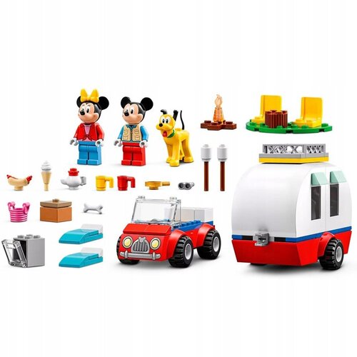 Конструктор LEGO Disney Микки Маус и Минни Маус за городом disney обложка для паспорта mickey микки маус