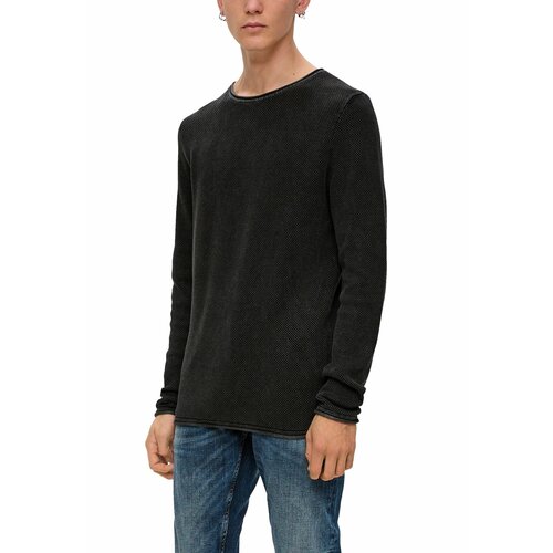 Пуловер Q/S by s.Oliver, размер M, черный пуловер q s by s oliver размер xl синий