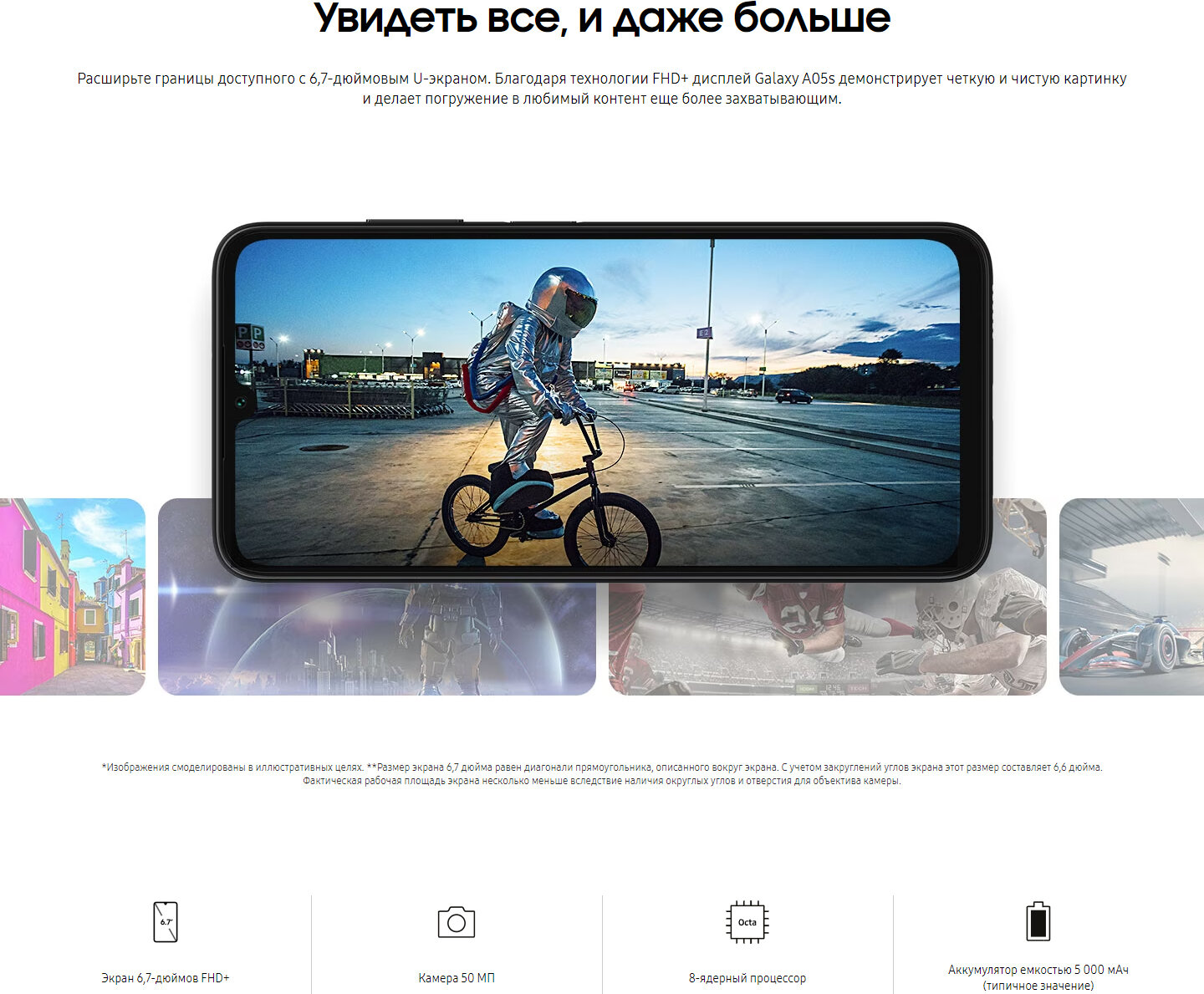 Смартфон Samsung Galaxy A05s