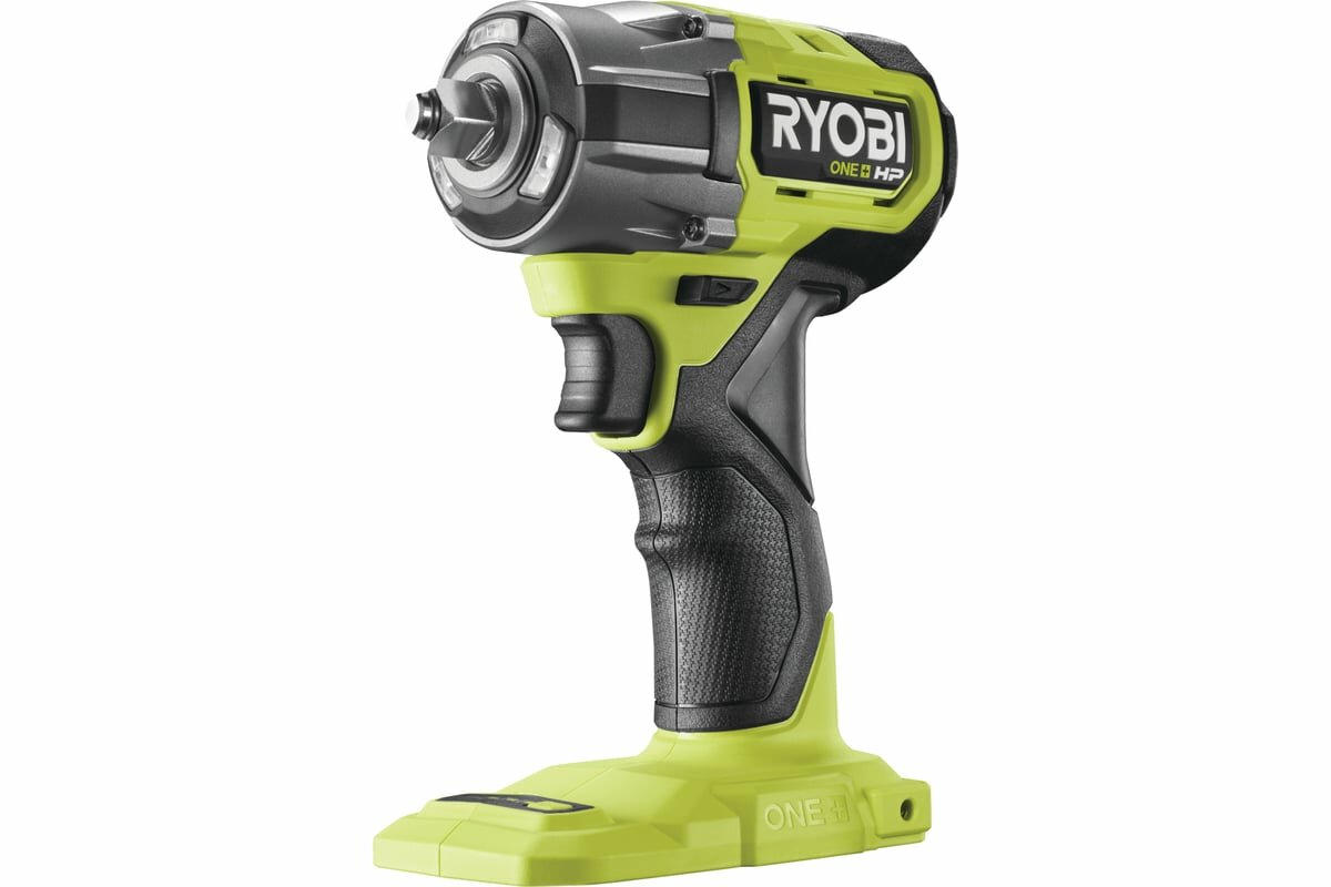 Ударный аккумуляторный гайковерт Ryobi RIW18C-0 18 В 5133005898, зеленый