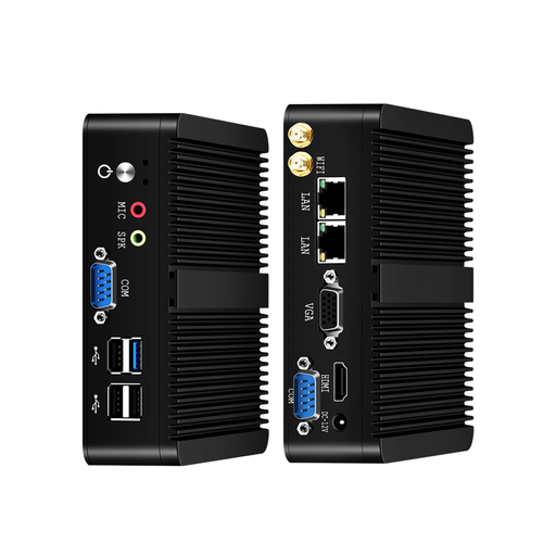 Nezz Мини-ПК x net (Intel Celeron J6412, RAM 8 ГБ, SSD 256 ГБ, HDD 512 ГБ, Intel HD Graphics, Windows) черный