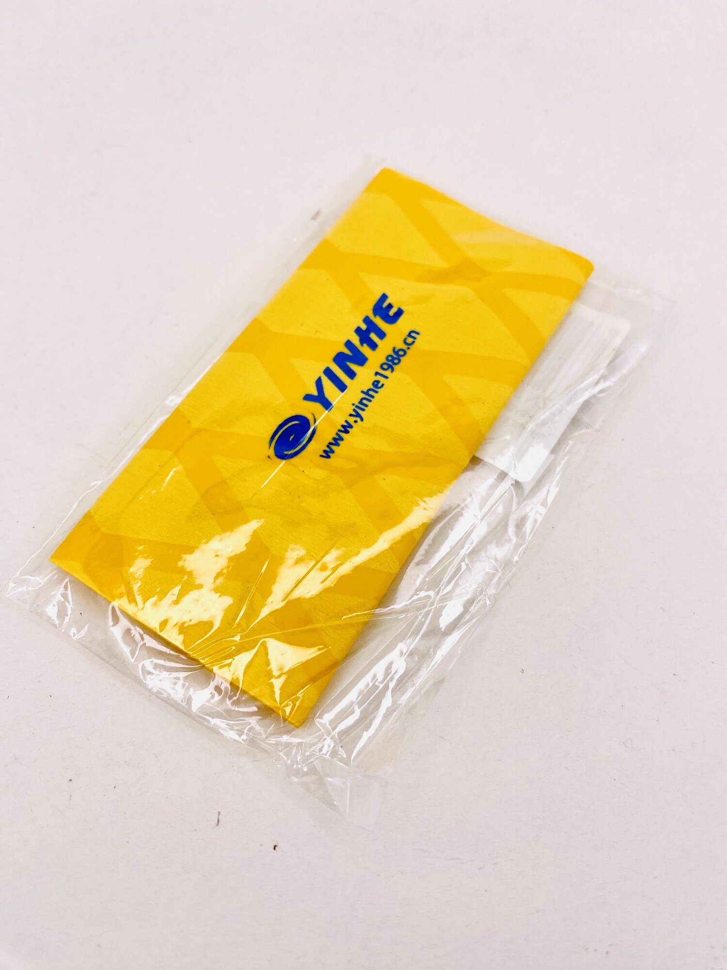 Термоусадка Yinhe на ручку ракетки для настольного тенниса, желтая