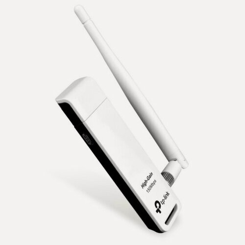 Изображение товара Адаптер Tp-link TL-WN722N High Power Wireless Lite-N USB 802.11n/150 Mbps