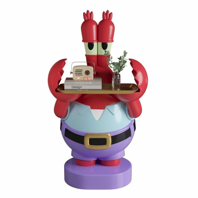 Креативный журнальный столик Beachburg Crab Boss, украшение домашней гостиной