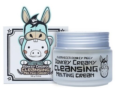 Elizavecca Крем для лица очищающий Donkey Piggy Donkey Creamy Cleansing Melting Cream, 100гр