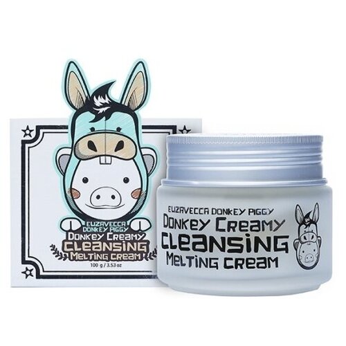 Elizavecca Крем для лица очищающий Donkey Piggy Donkey Creamy Cleansing Melting Cream, 100гр