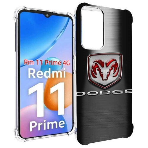 Чехол MyPads dodge додж 1 мужской для Xiaomi Redmi 11 Prime 4G задняя-панель-накладка-бампер чехол mypads dodge додж 1 мужской для xiaomi redmi note 11 4g глобальная версия задняя панель накладка бампер