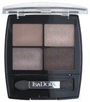 IsaDora Тени для век Eye shadow quartet 17 sunset glow