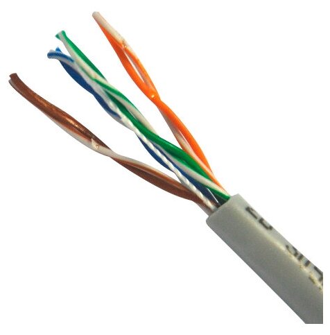 Кабель витая пара PROconnect LIGHT UTP 4PR 24AWG cat5e, 305 м - фото №1