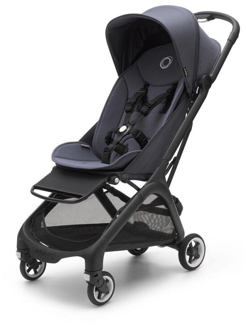 Коляска прогулочная Bugaboo Butterfly Stormy Blue + бампер