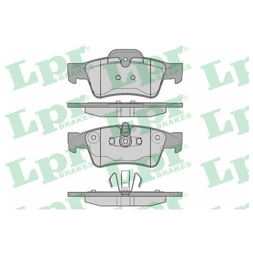 LPR/AP 05P1254 Колодки тормозные дисковые задн MERCEDES-BENZ: GL-CLASS 06-, M-CLASS 05-, R-CLASS 06- LPR/AP 05P1254