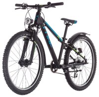 Подростковый горный (MTB) велосипед Cube Acid 240 Allroad (2019) black/blue/green (требует финальной