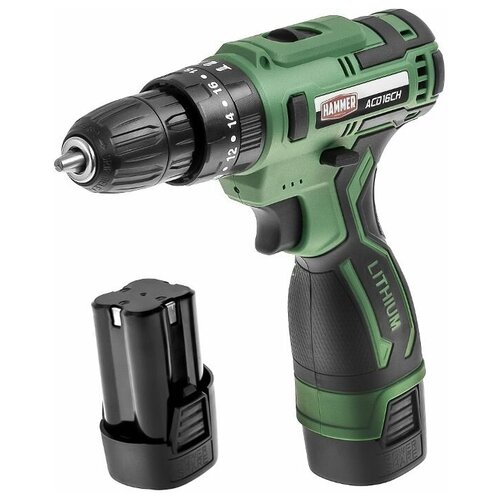 Дрель аккумуляторная HAMMER ACD16CH 389000₽