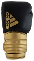 Боксерские перчатки adidas Hybrid 300 черный/золотистый 10 oz