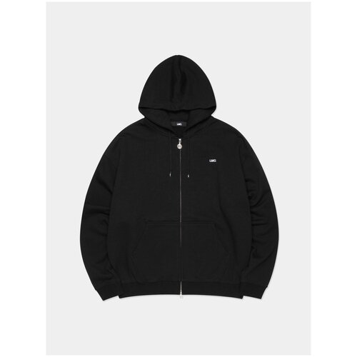 Худи LMC, силуэт свободный, средней длины, размер M, черный