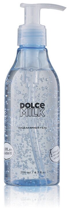 DOLCE MILK - дольче милк Гель для умывания лица мицеллярный уход и очищение 200 мл.