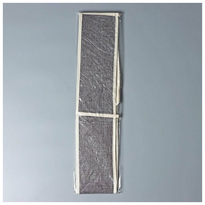 Органайзер для хранения белья с прозрачной крышкой Доляна «Тео», 24 отделений, 32×23×12 см, цвет серый - фотография № 6