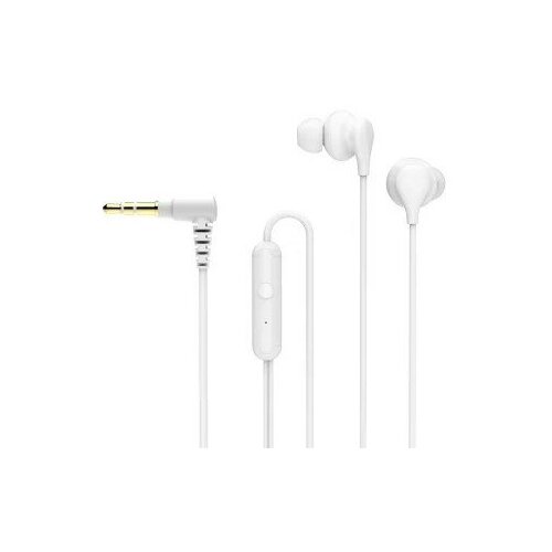 Perfeo наушники внутриканальные c микрофоном KNOB белые 33900₽