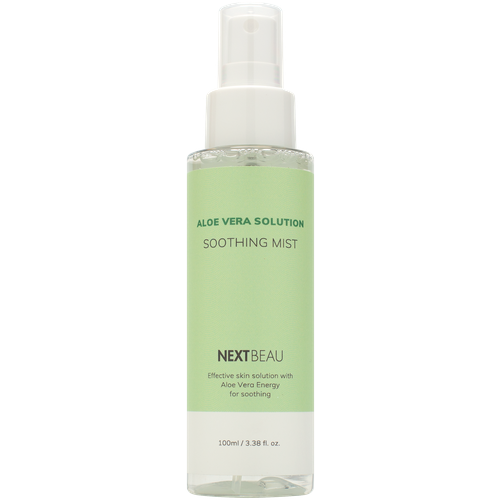 NEXTBEAU Мист с экстрактом алоэ успокаивающий - aloe vera solution soothing mist, 100мл