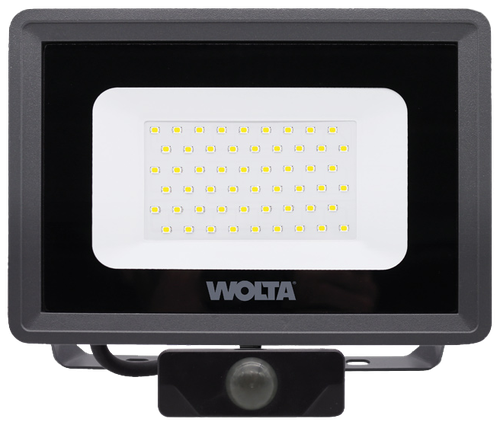 Прожектор светодиодный Wolta WFL-50W/06S, 50 Вт, свет: холодный белый