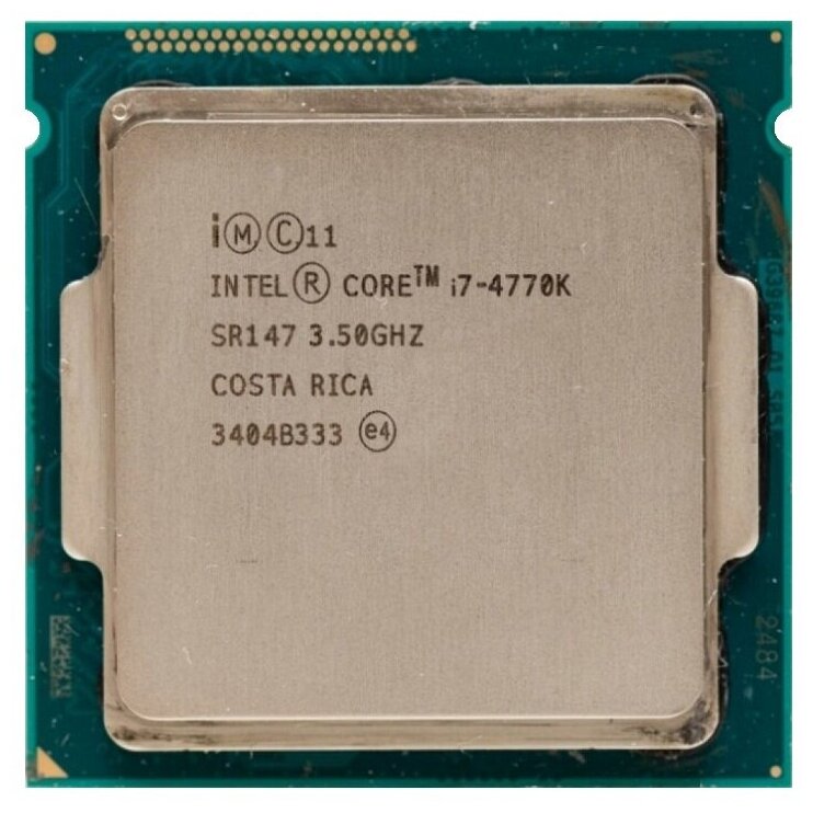 Процессор Intel Core i7-4770K LGA1150 4 x 3500 МГц