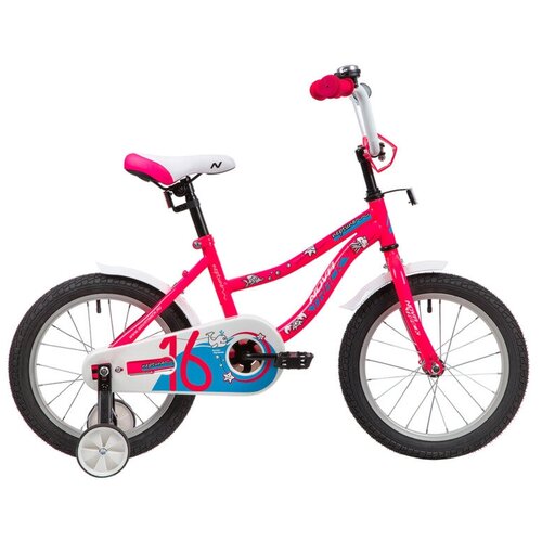 Детский велосипед Novatrack Neptune 16 (2020) розовый (требует финальной сборки)